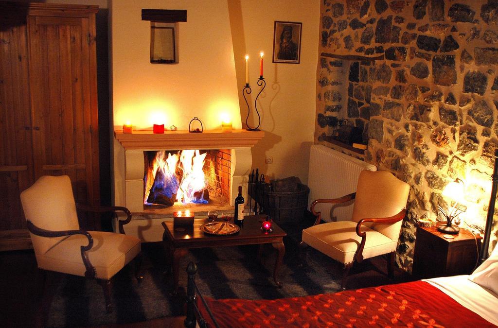 Archontiko Nikolopoulou Otel Vytina Oda fotoğraf